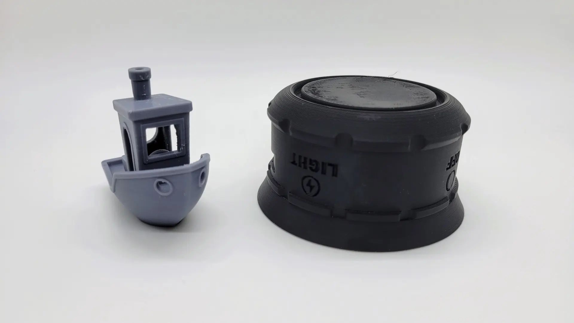 A render of a 3d printed grill knob