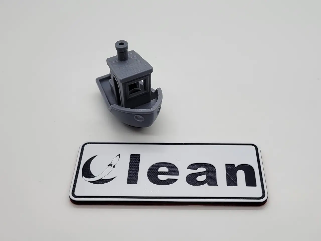 A render of a 3d printed dishwasher status plate