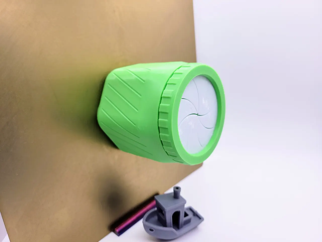 A render of a 3d printed customizable kid's sword