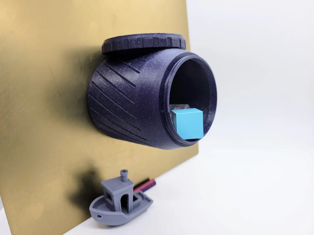 A render of a 3d printed customizable kid's sword