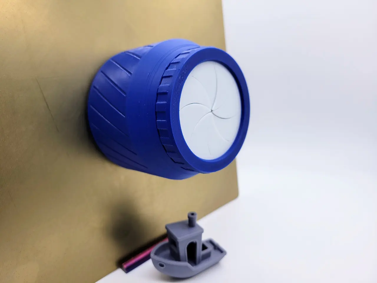 A render of a 3d printed customizable kid's sword