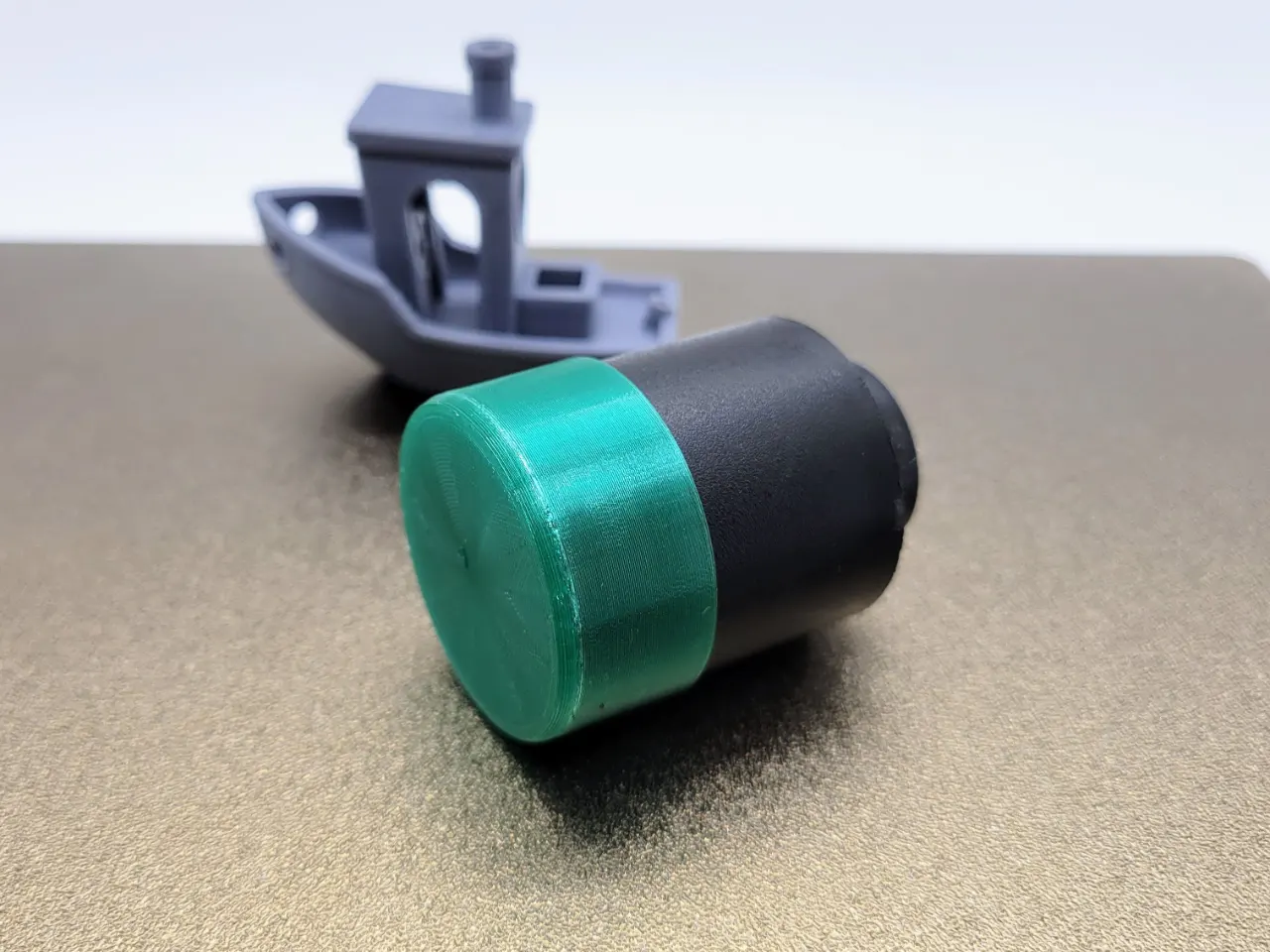 A render of a 3d printed customizable post