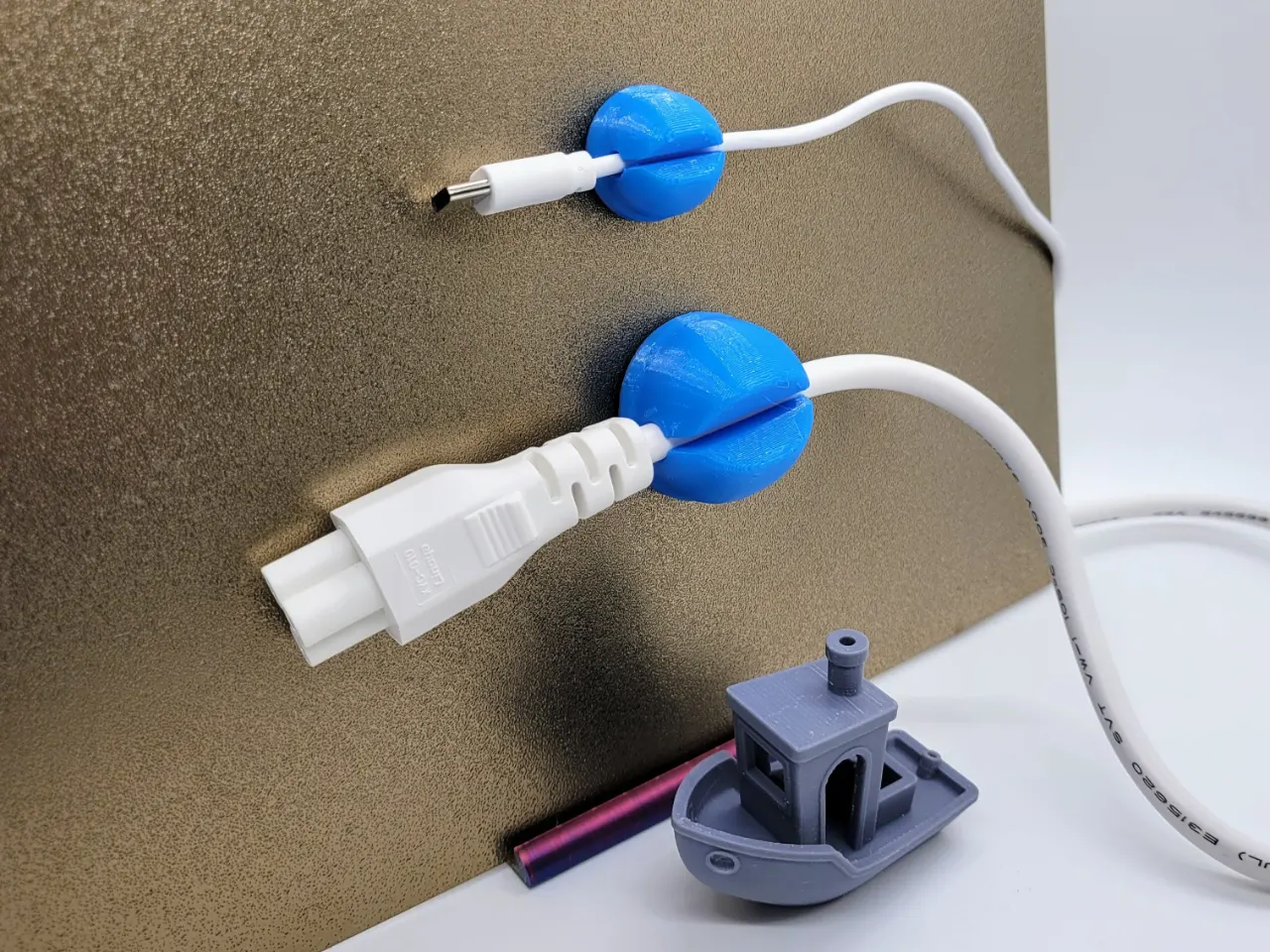 A render of a 3d printed customizable post