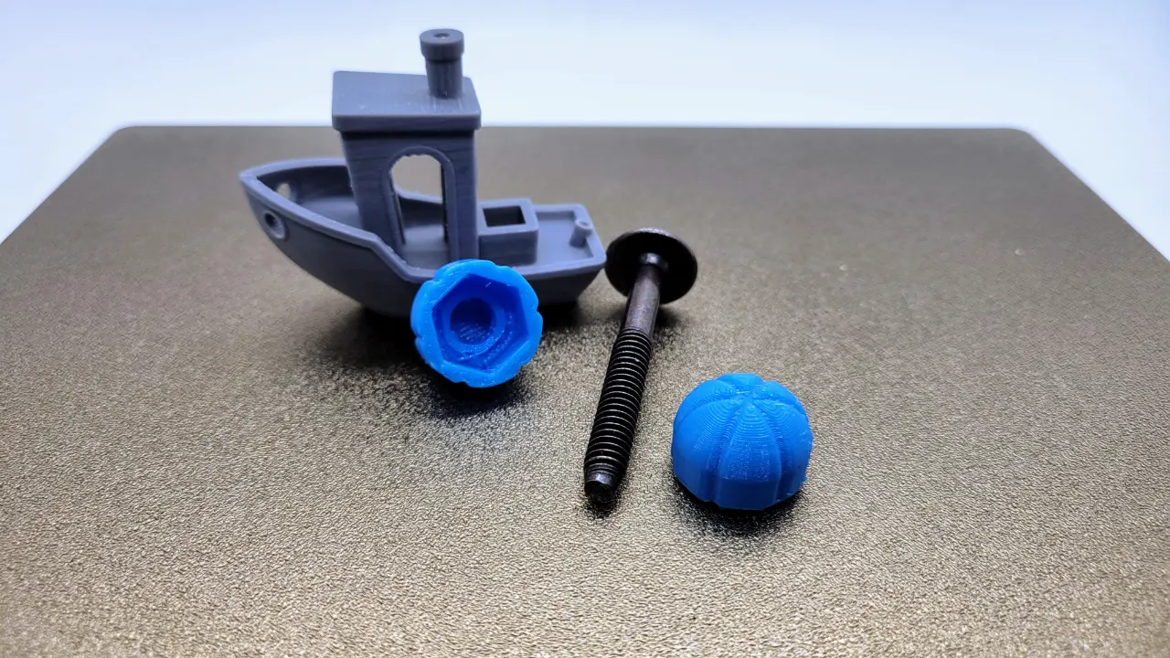 A render of a parametric chopstick case for 3D printing