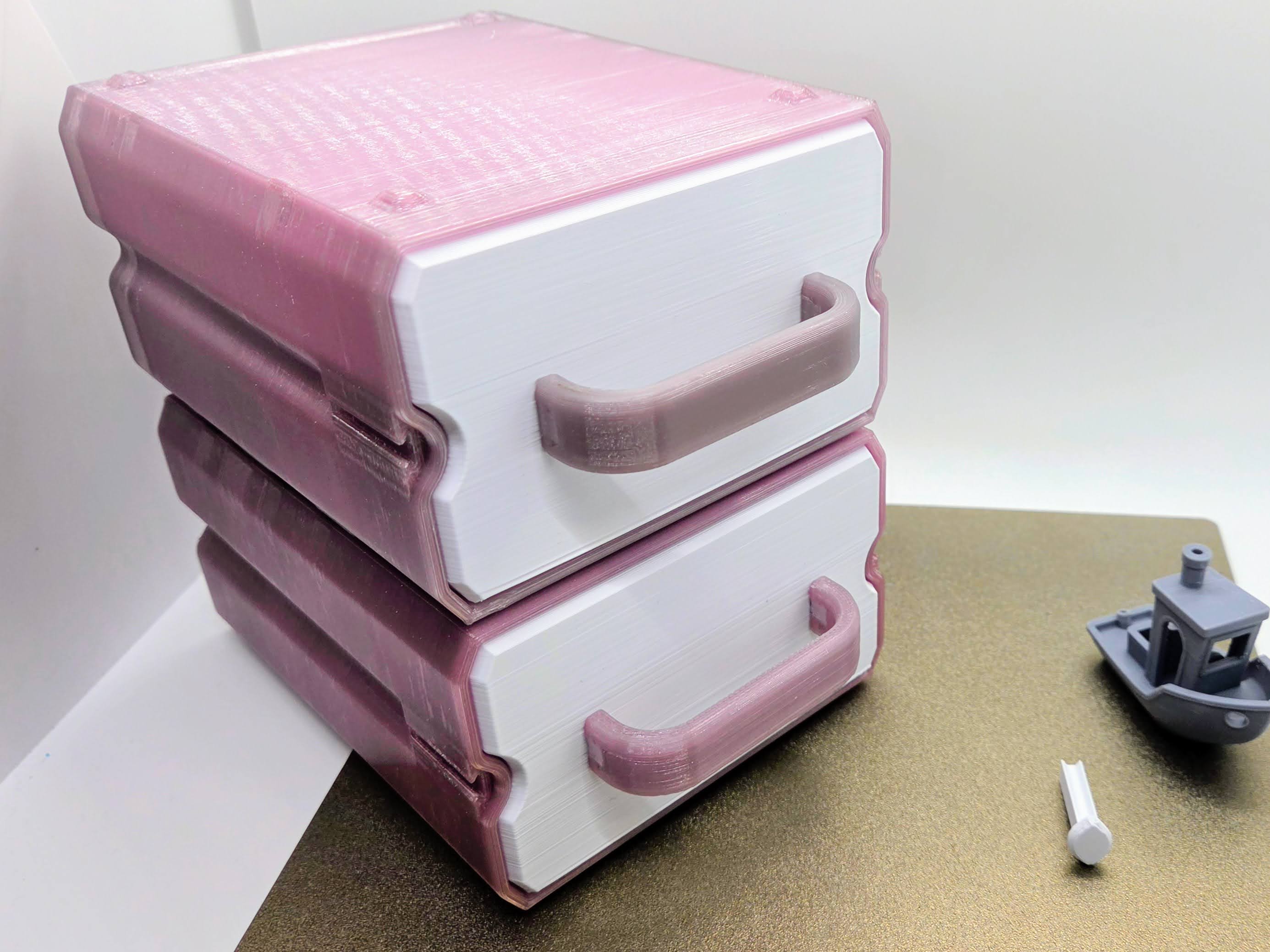 A render of a customizable 3d printed hexagon shaped pen holder