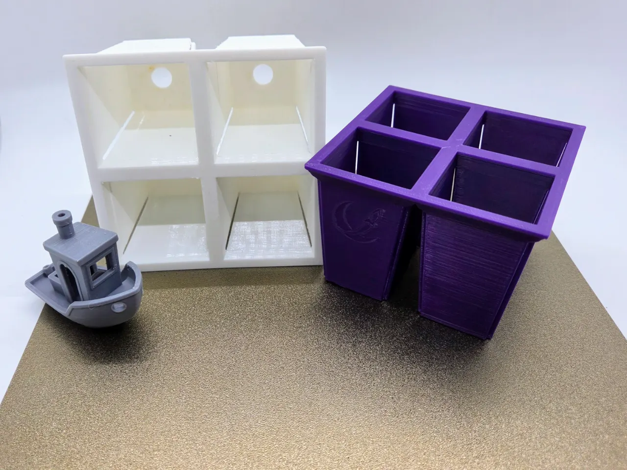 A render of a 3D printable customizable 3d printed seed starter pod.