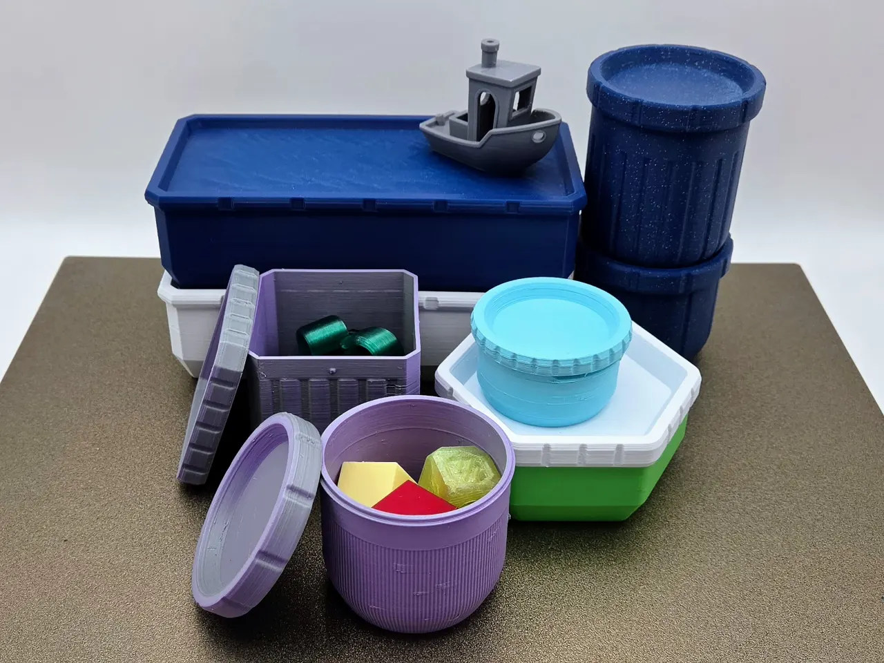 Storage Containers | Customizable 3D Prints | Lunar Prototypes