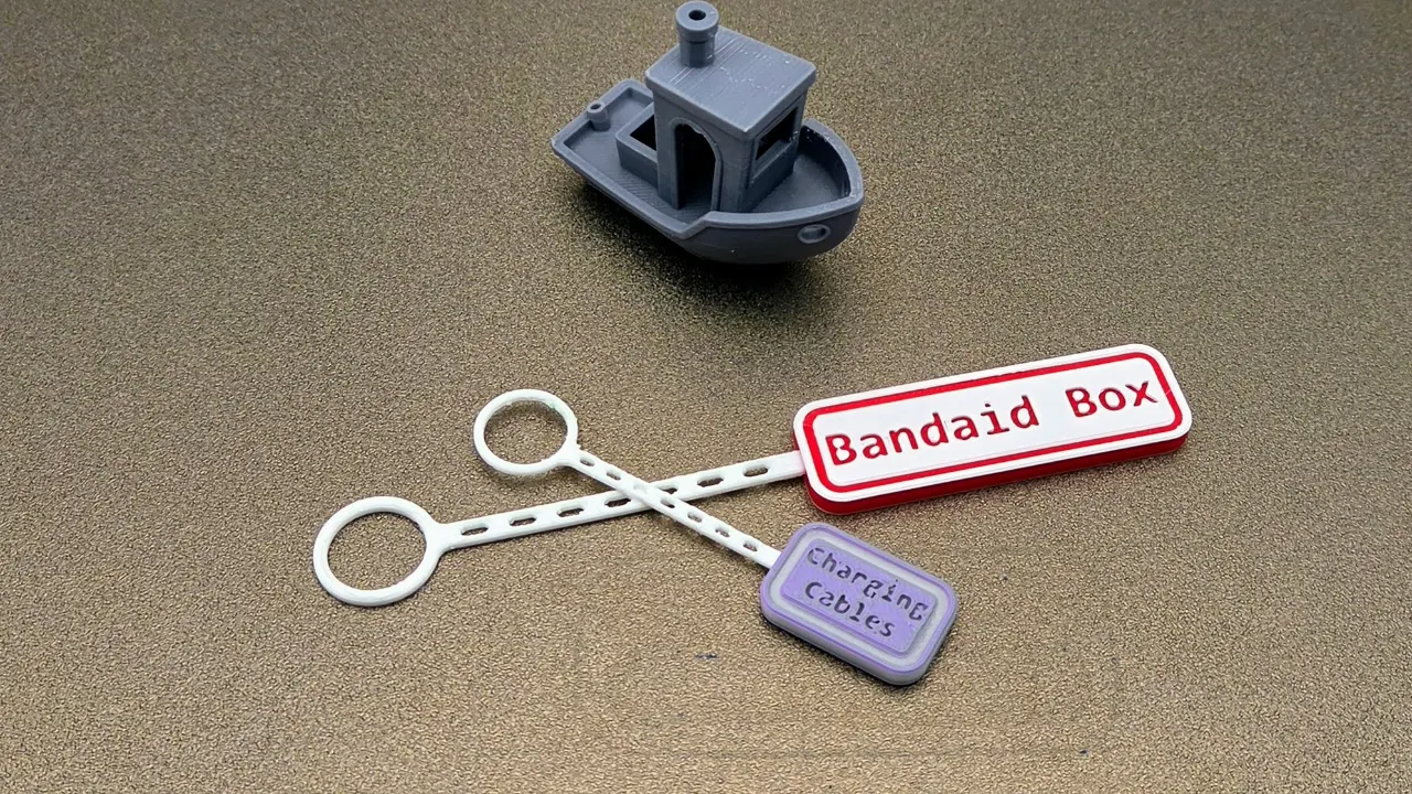 A render of a 3d printed customizable post