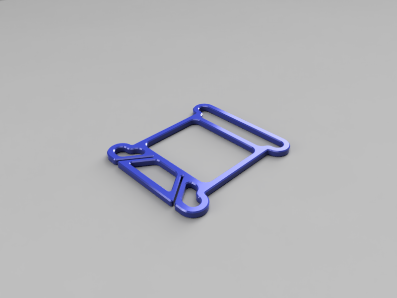 A render of a 3d printed dishwasher status plate