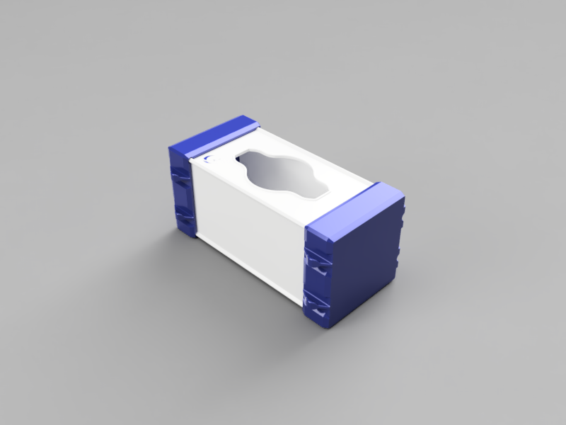A photo of several customizable 3d printed practical magnetic designs