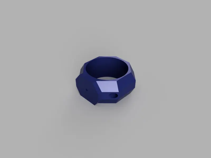 A render of a customizable 3d printed bracket