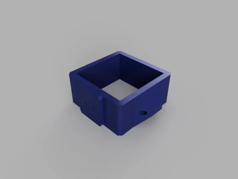 A render of a customizable 3d printed bracket