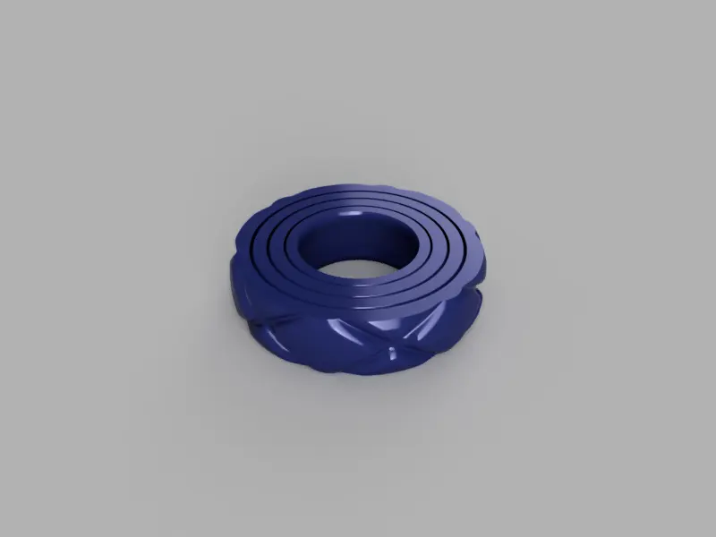 3D render of Ring Fidget Toy, Style 4