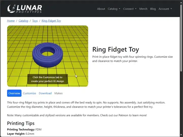Ring Fidget Demo